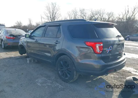 2018 Ford Explorer Xlt from USA, damaged, VIN 1FM5K7D88JGA12975